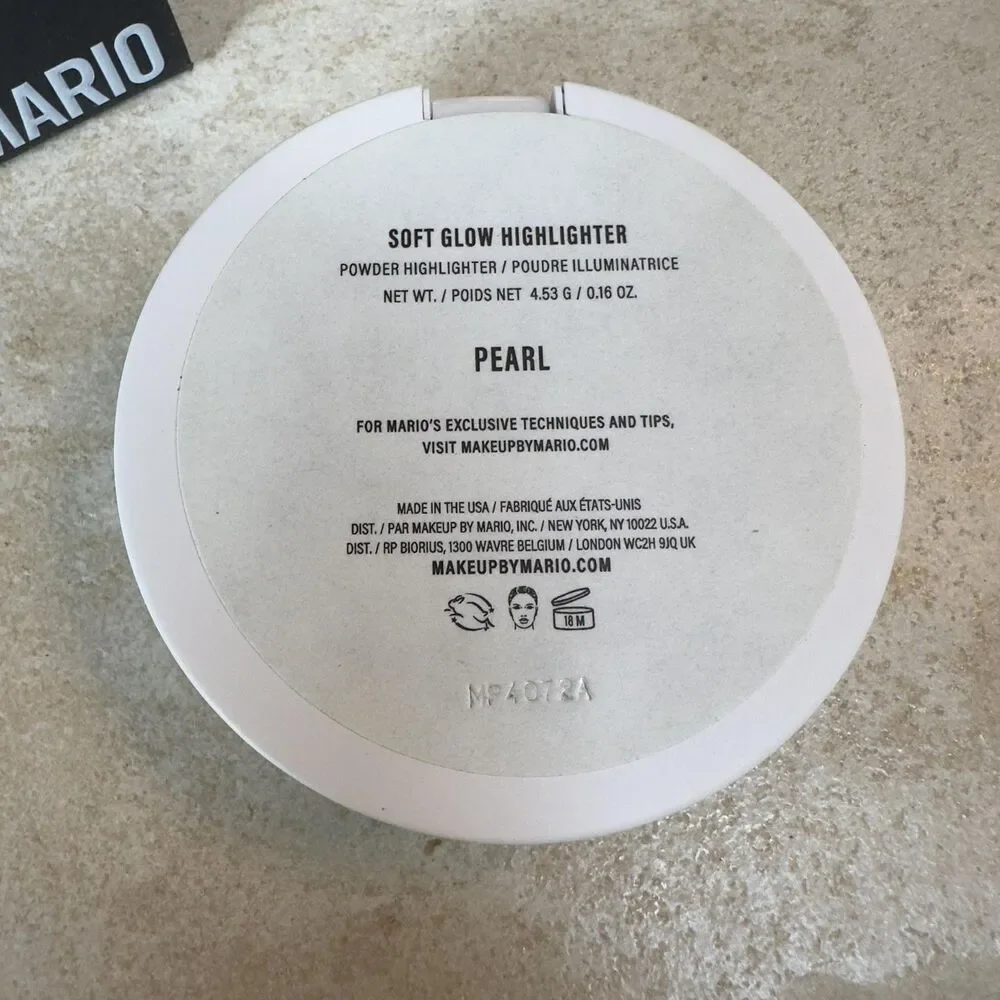 MAKEUP BY MARIO Soft Glow Highlighter Pearl 4.53g Face Powder Illuminator New - Picture 6 of 7